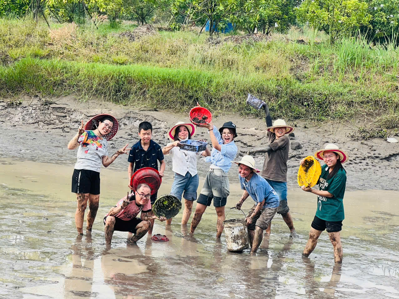 Bắt cá tại Nông Trại